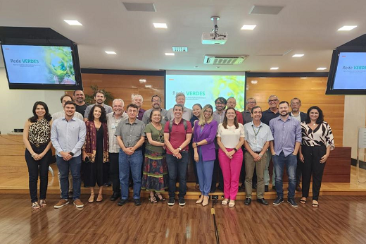 Reunião de planejamento da Rede VERDES