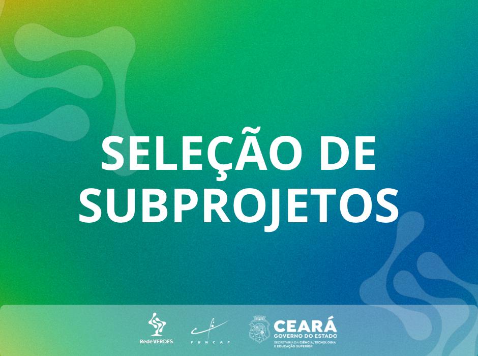 Call for Subprojects